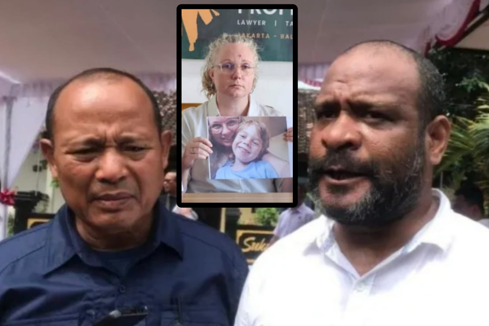 KOLASE FOTO: Kasat Reskrim Polresta Denpasar Kompol Laorens Rajamangapul Heselo, S.H., S.I.K., didampingi Seksi Humas AKP I Ketut Sukadi.