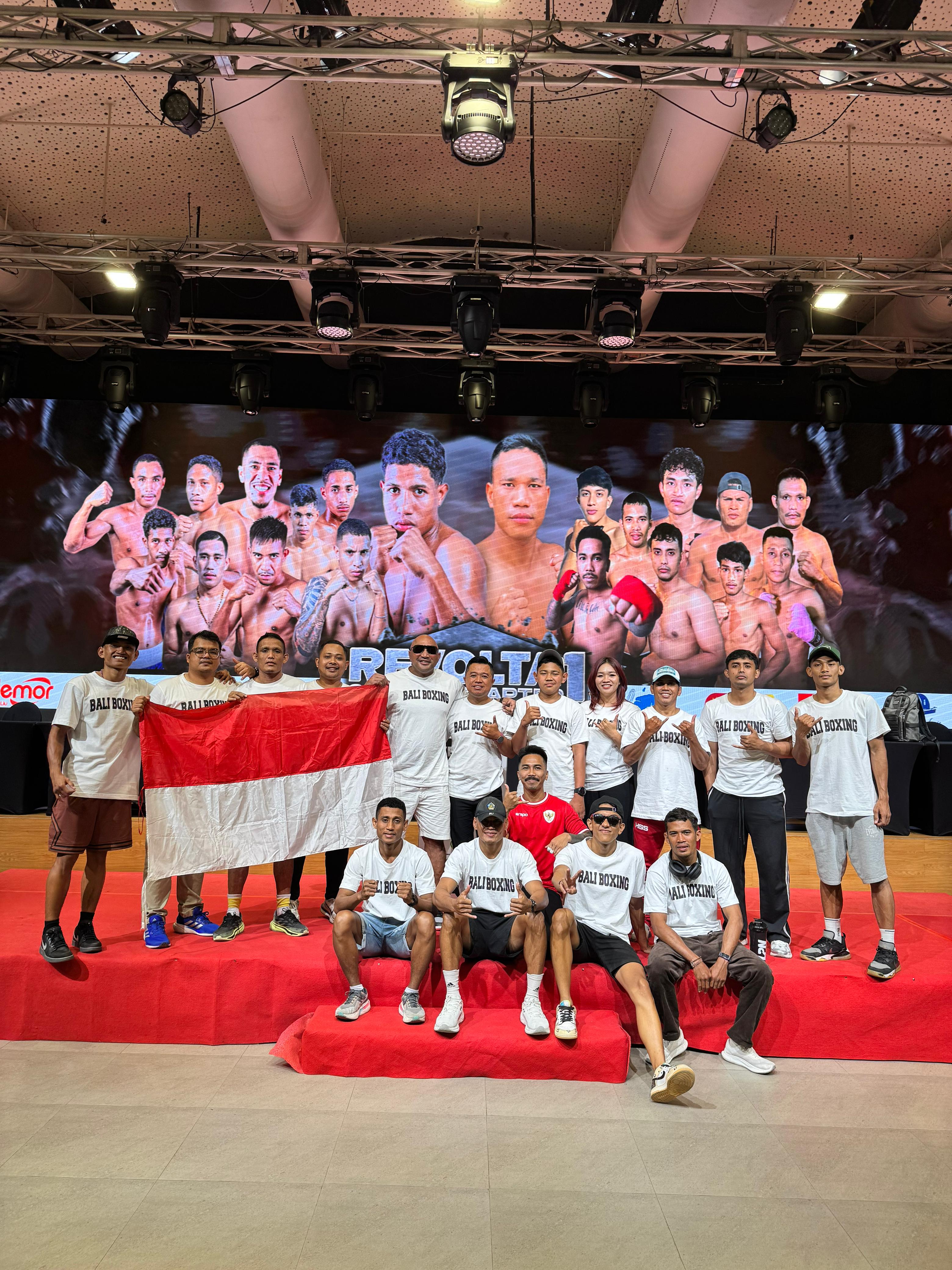 Delapan petinju Bali mewakili Indonesia dalam ajang Revolta Combat yang digelar di Dili, Timor Leste, pada 31 Juli hingga 1 Agustus 2025.