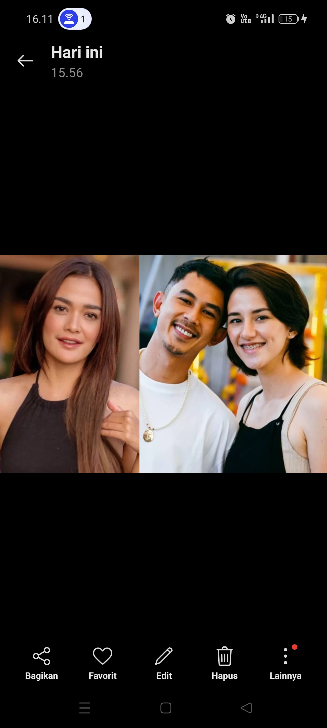 Andi Annisa, Dahlia Poland dan Fandy Christian