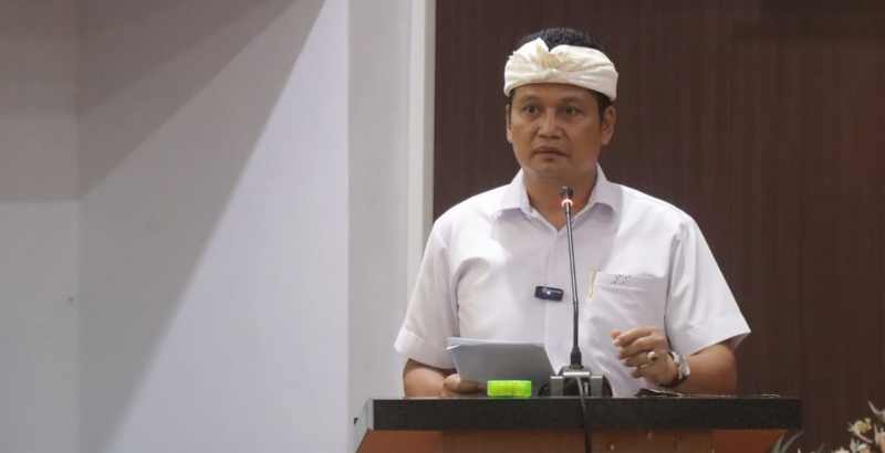 RAMPINGKAN OPD: Bupati Jembrana I Made Kembang Hartawan. (Foto : Humas Pemkab Jembrana)