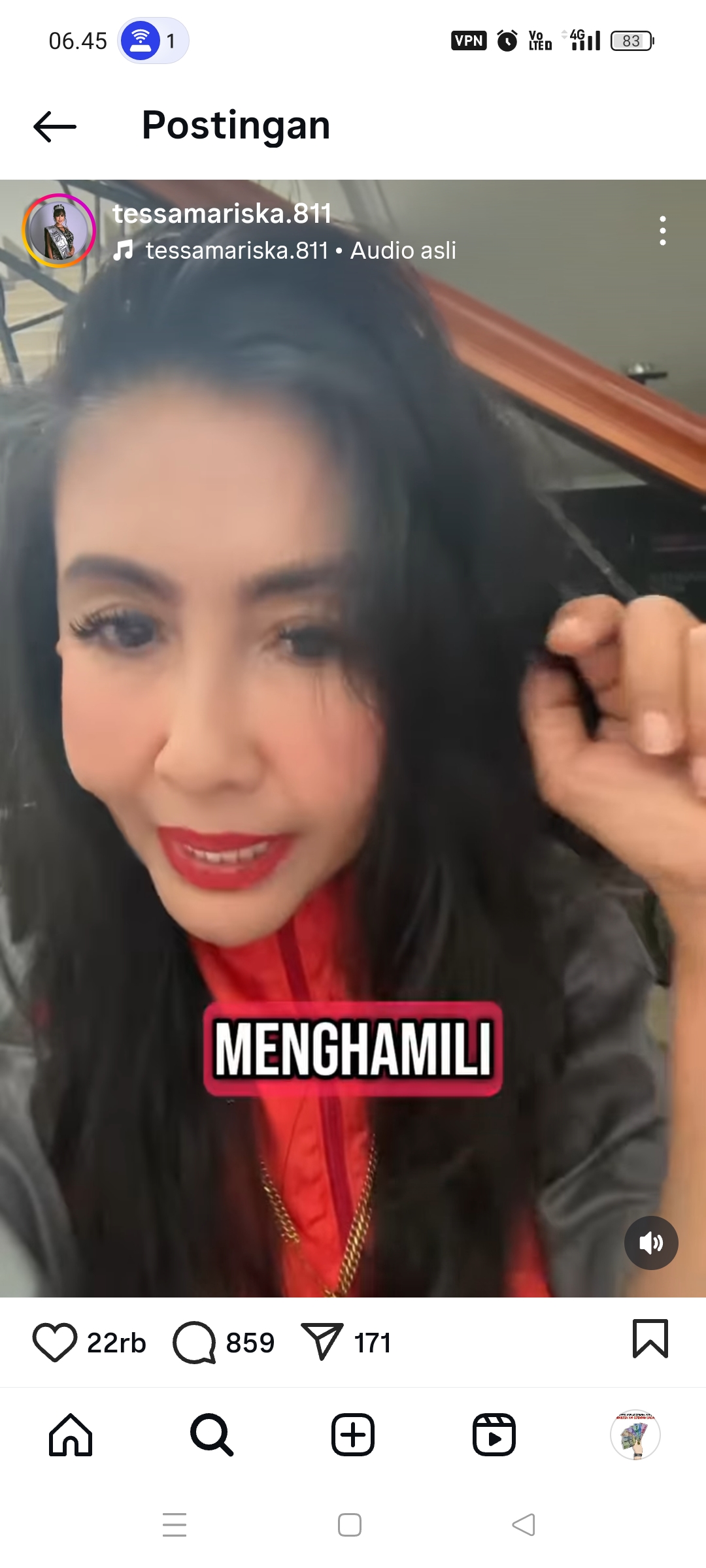 Tessa Mariska bocorkan ada aktor hamili dua wanita