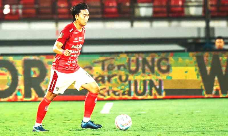 TALENTA MUDA : Komang Tri akan memperkuat tim Garudayaksa FC untuk menambah jam terbang.(media bali united)