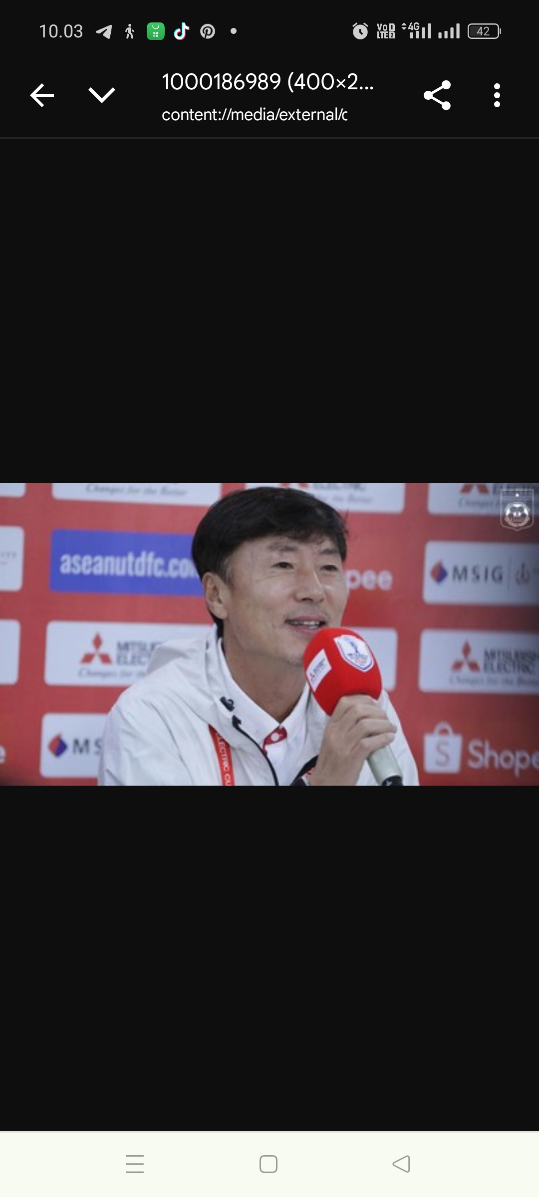 Han Hyeok Jun pelatih Laos memuji Shin Tae Yong