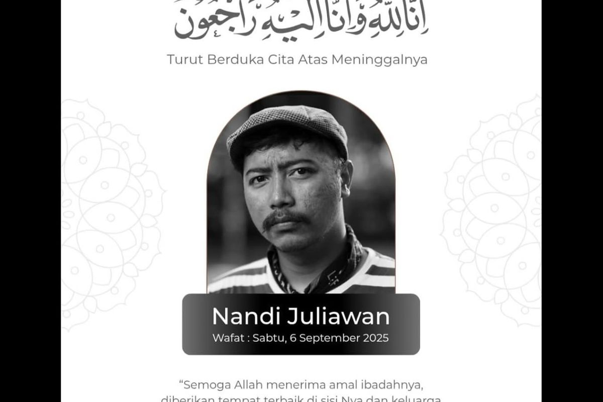 Nandi Juliawan pemeran Encuy Preman Pensiun meninggal dunia