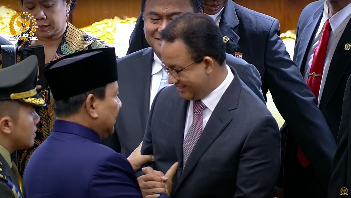 Anies Baswedan dan Prabowo Subianto