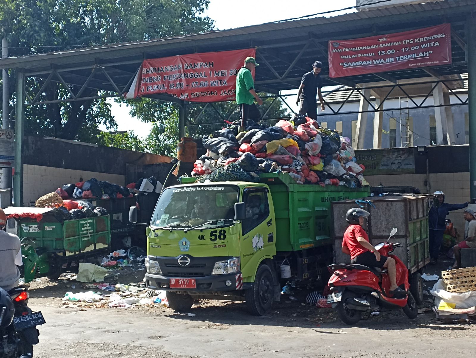 TERANCAM: Salah satu TPS3R di Denpasar ini akan tergantikan oleh teknologi pemusnah insenerator program pemerintah.