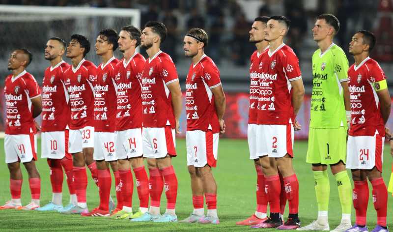SIAP HADAPI LAGA SULIT : Bali United menghadapi laga tandang melawan Semen Padang sore hari ini, Jumat (26/9/2025). (Miftahuddin/Radar Bali)