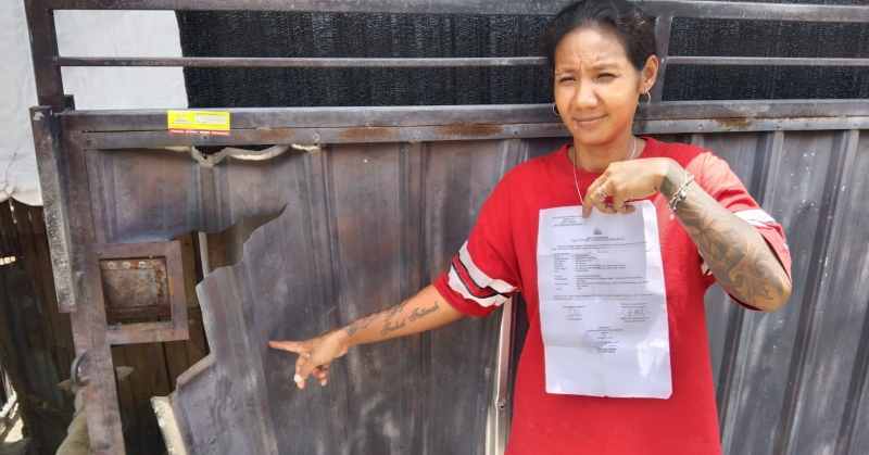 LAPOR POLISI : Dog Shelter Eva Sensuarti di Perumahan Cempaka Cluster Residence di Banjar Jebaud, Desa Beringkit Belayu, Marga, Tabanan, yang alami persekusi. (juliadi/radar Bali)