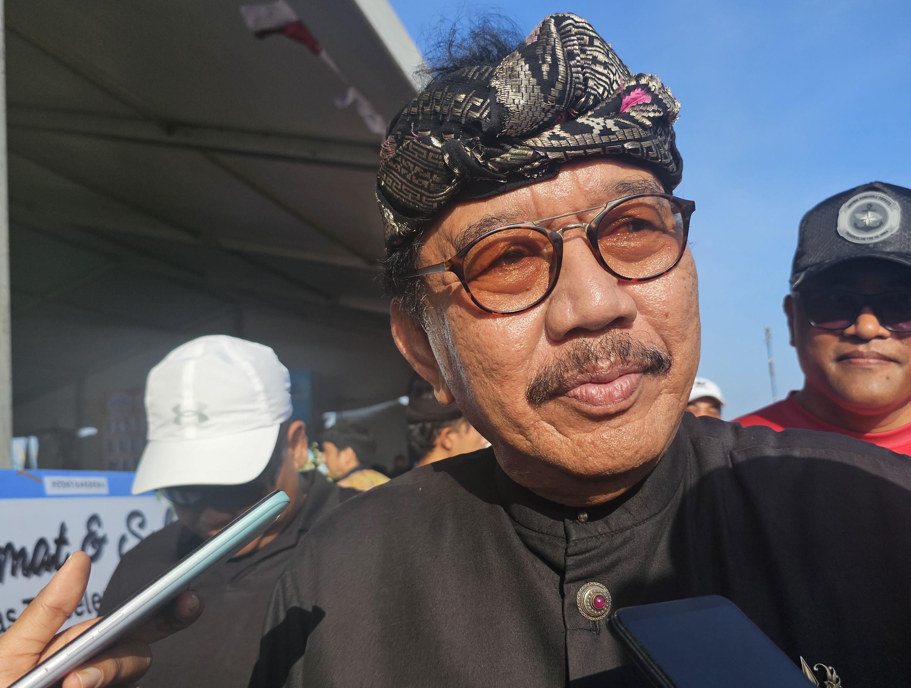 BUKA AKSES!: Ketua PHRI Bali Tjokorda Arta Ardhana Sukawati alias Cok Ace minta pengelola GWK tidak musuhi masyarakat.
