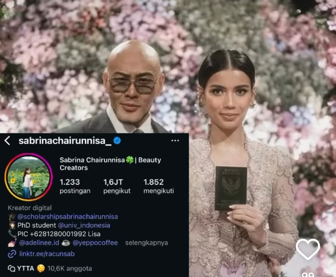 Deddy Corbuzier dan Sabrina Chairunnisa