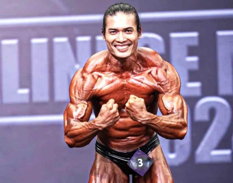 ANDALAN BULELENG : Atlet binaraga asal Buleleng, Dewa Putu Bayu . (Foto:  PBFI Buleleng)