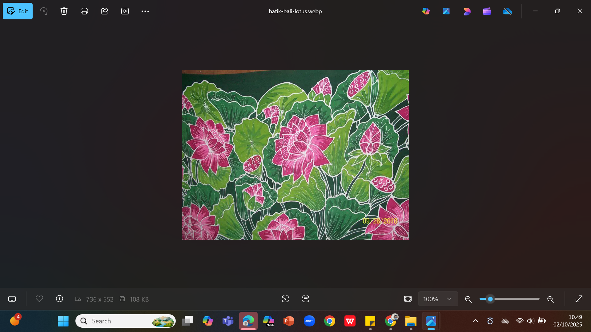 Motif padma