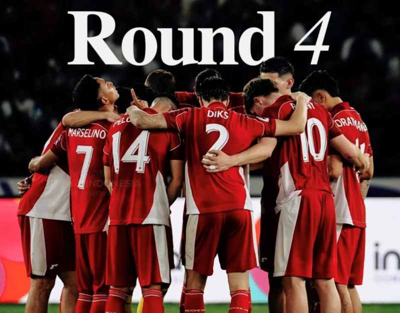Ilustrasi Round 4 FIFA World Cup 2026- (Sumber : IG Timnas Indonesia)