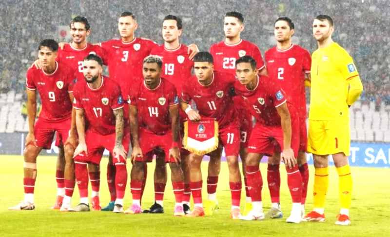 SEPAK BOLA BUKAN CUMA PERINGKAT FIFA : Timnas Indonesia nilai pasarnya mencapai Rp558,82 miliar. (foto :Dok.PSSI).