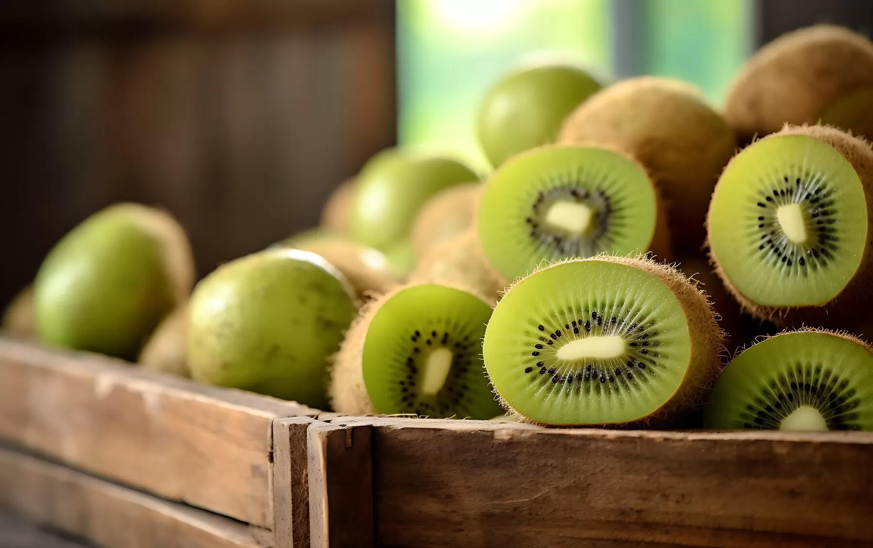 Ilustrasi buah kiwi penurun berat badan (freepik)