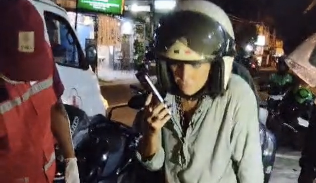 DIJAMBRET: Mrs.X, jadi korban kecelakaan, Jalan Imam Bonjol, Denpasar Barat, Minggu (5/9) sekitar pukul 02.00