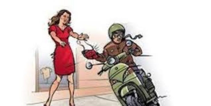 Ilustrasi jambret spsial turis asimg