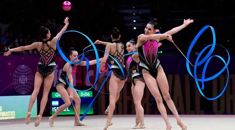 Ilustrasi Atlet gymnastic Israel. (Jewish Telegraphic Agency)