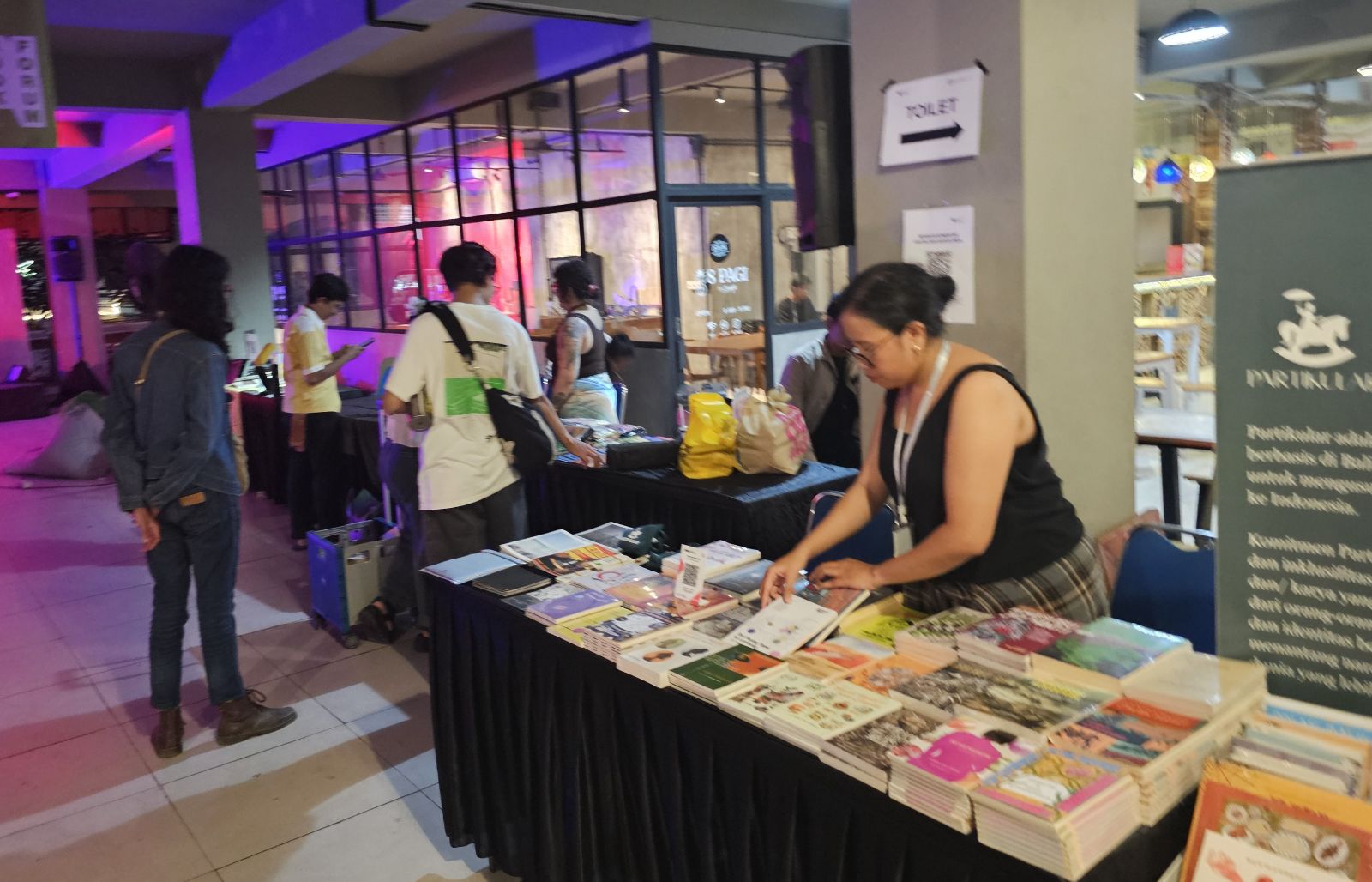 ETC Book Forum 2025 buka lapak buku dihadirkan Graha Yowana Suci Sabtu (18/10/2025)