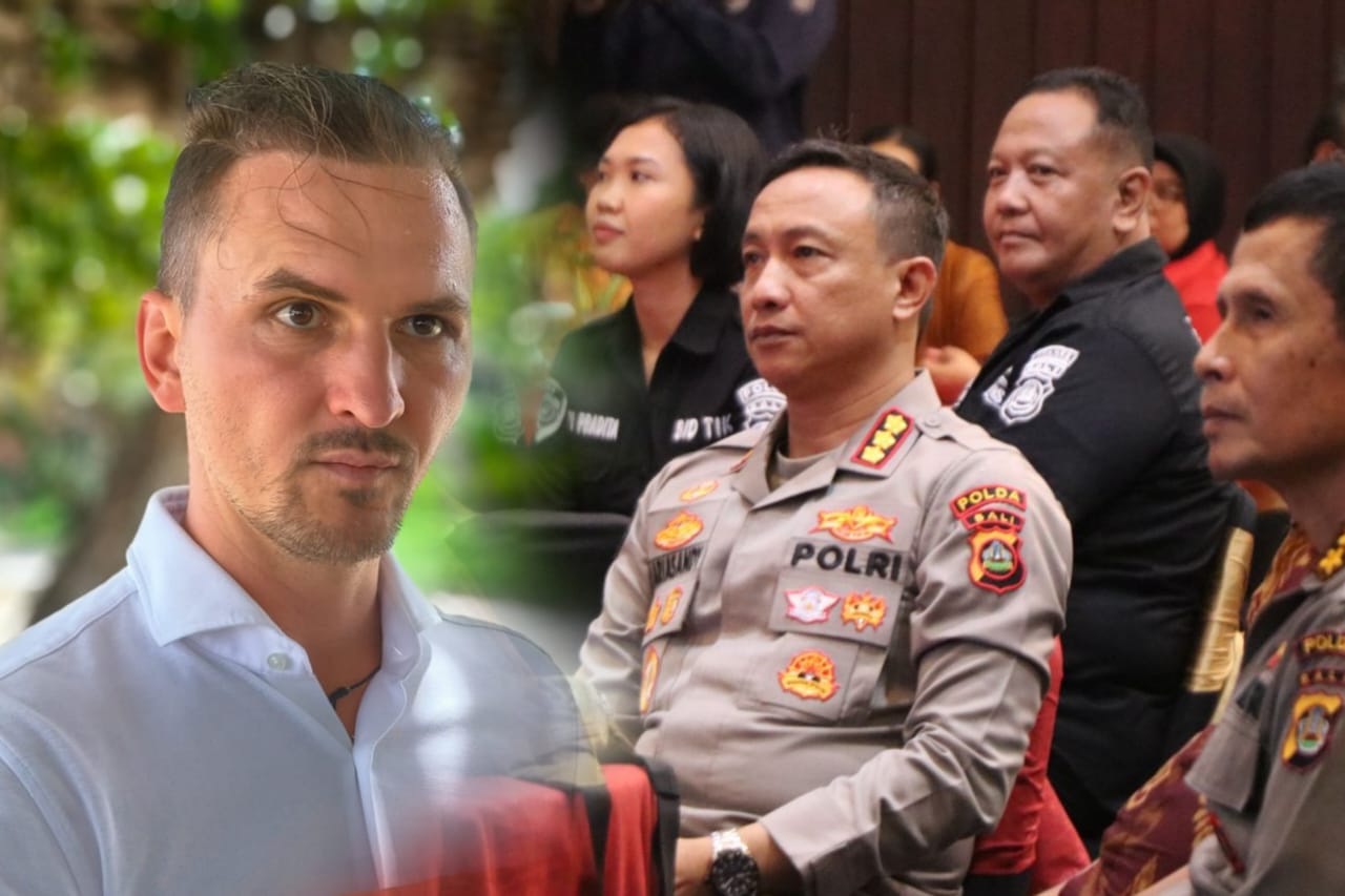 Kabid Humas Polda Bali Kombes Pol Ariasandy, S.I.K., benarkan 10 WNA Polisikan Sergey Domogatsky alias Mr. Terimakasih, Selasa (21/10).