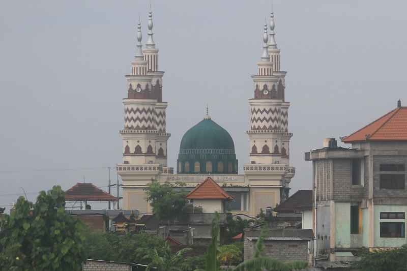 Ilustrasi Masjid Besar Al Muhajirin di Kampung Islam Kepaon, Kota Denpasar. (Miftahuddin/Radar Bali)