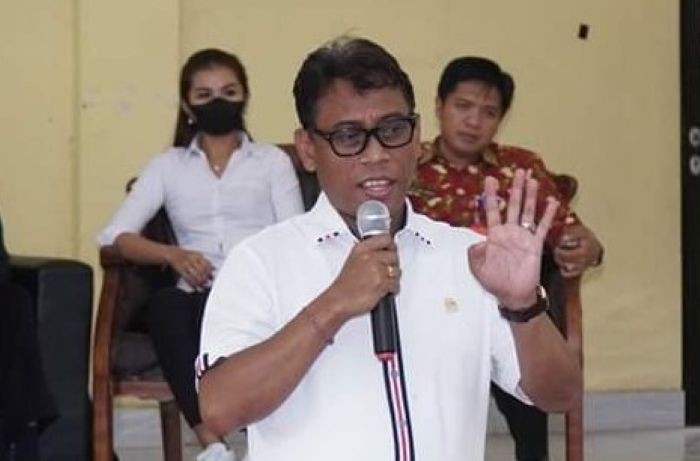 DARI AKTIVIS: Anggota DPR RI Dapil Bali Ketut Karyasa Adnyana merespons adanya politik dinasti di tubuh PDIP se Bali saat ini