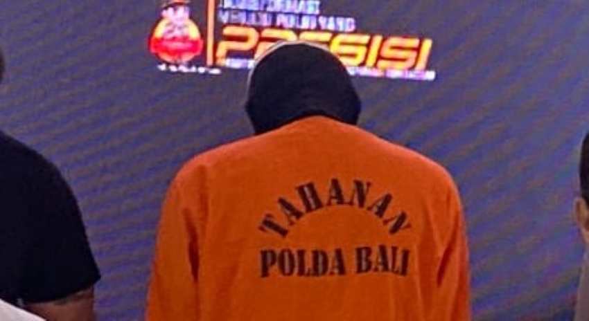 SEMAKIN NEKAT : Pria residivis berinisial M ini ditangkap usai mencuri motor. Dulu dia maling helm. (M.Basir)