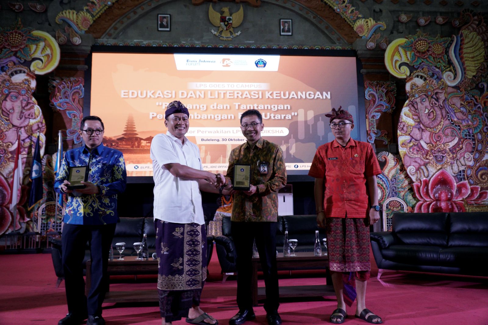 KOLABORASI: Edukasi dan literasi keuangan di Undiksha Singaraja Kamis, 30 Oktober 2025