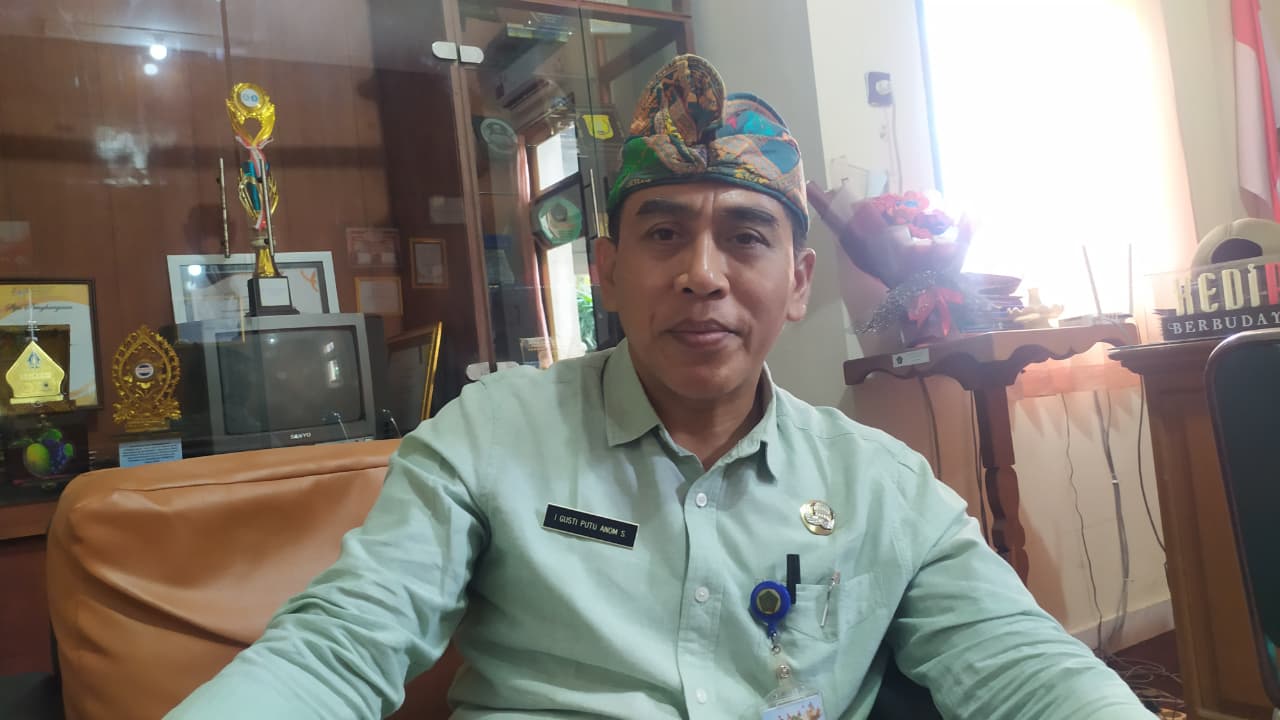 Kepala Dinas Pendidikan Kepemudaan dan Olahraga Jembrana I Gusti Putu Anom Saputra.