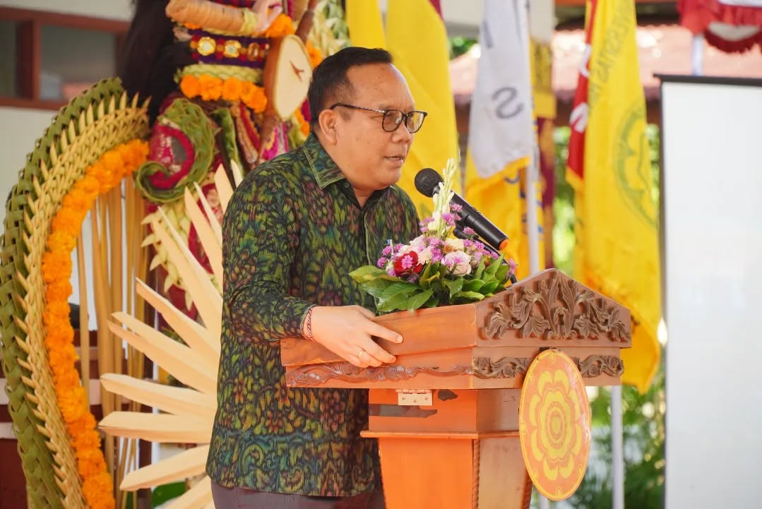 Ketua Perkumpulan Pendidikan Tinggi Keagamaan Hindu Indonesia (PTKHI) Prof. Dr. drh. I Made Damriyasa, M.S.