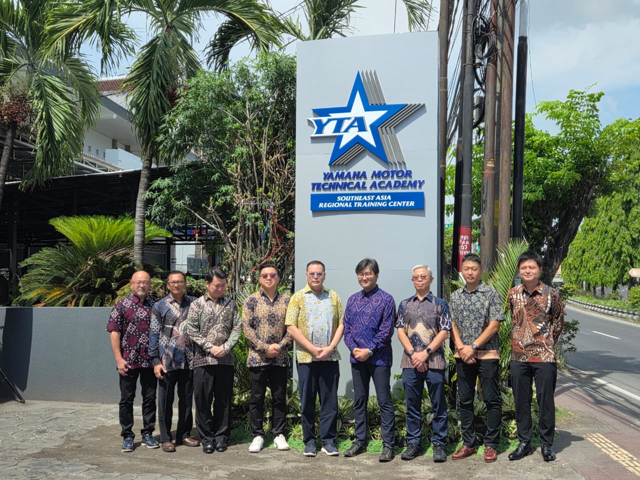 Peresmian Yamaha Southeast Asia Regional Training Center dilakukan pada Senin (3/11/2025).