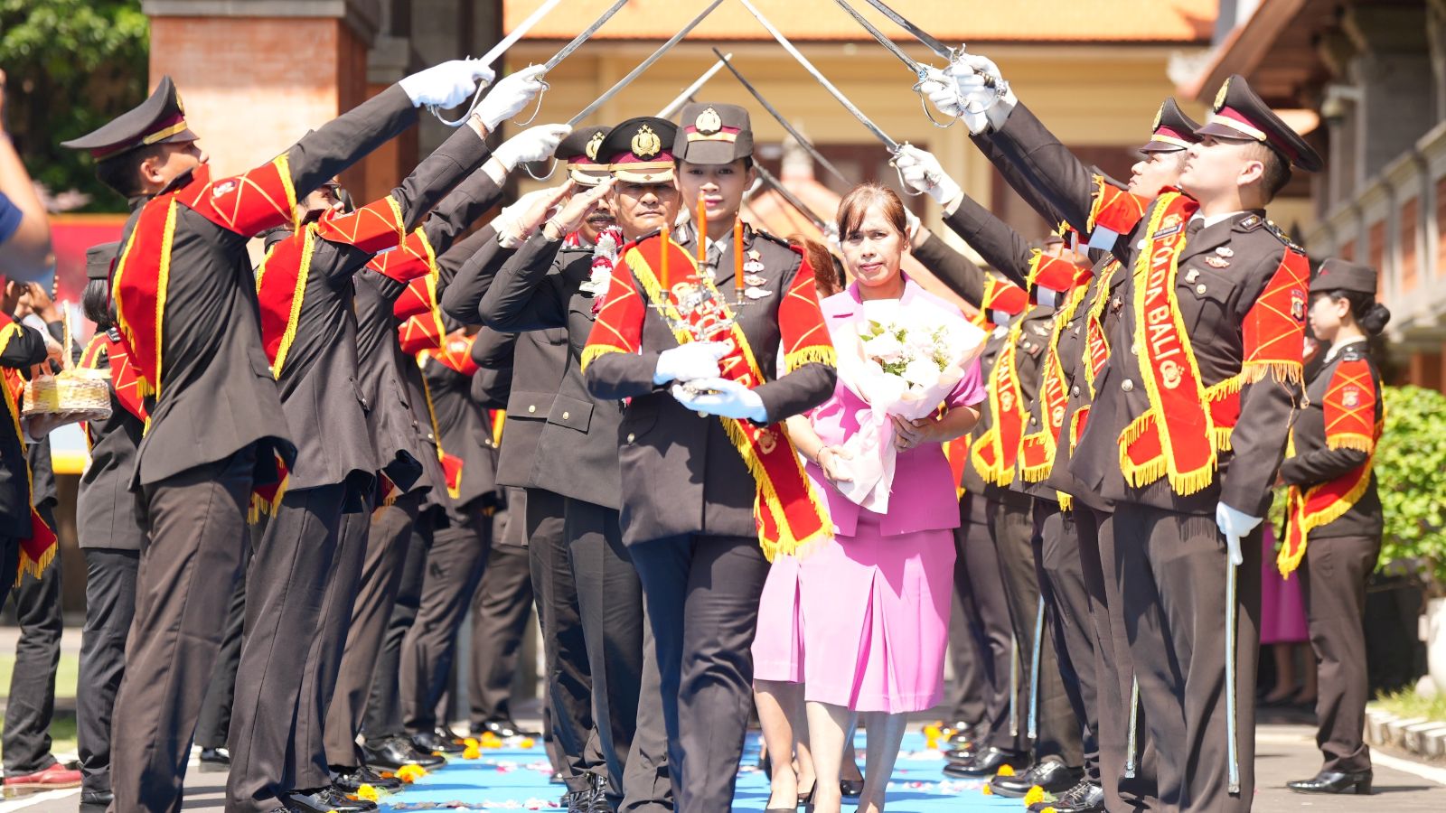 HARU: Upacara Pelepasan dipimpin Kapolda Bali Irjen Pol Daniel Adityajaya di Gedung Presisi, Selasa 4 November 2025
