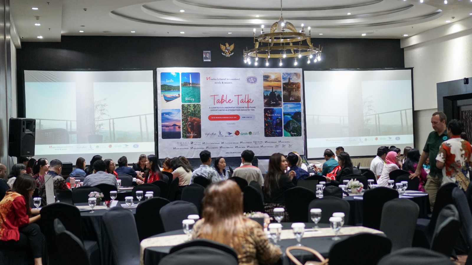 TEMU BISNIS: Perwakilan dari 18 hotel Swiss-Belhotel International Bertemu dengan Para Pegiat Pariwisata di Bali.