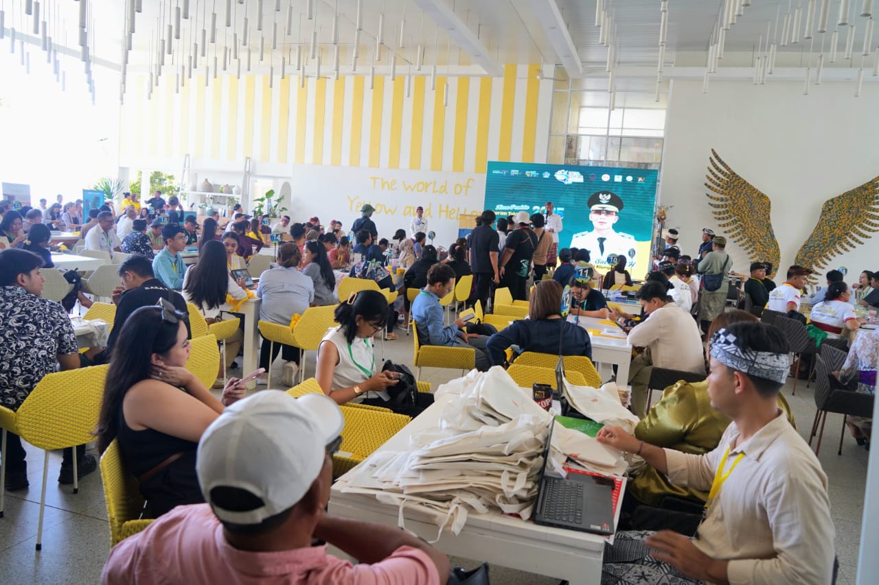 Kegiatan Nusa Penida Table Top 2025 di Caspla Beach Club, Nusa Penida, Jumat (7/11), sebagai bagian dari rangkaian Nusa Penida Festival 2025.