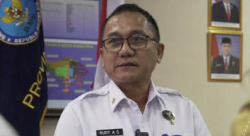 PERANGI TERUS: Kepala BNN Provinsi Bali Brigjen Pol Rudy Ahmad Sudrajat, S.I.K., M.H., saat berikan keterangan pers.