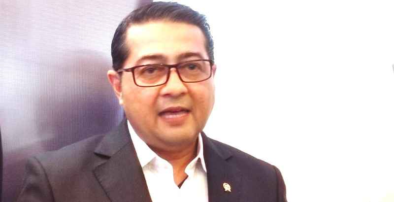 PAPARKAN VISI KE DEPAN: Menteri Ekonomi Kreatif Republik Indonesia,  Teuku Riefky. (marsellus pampur)