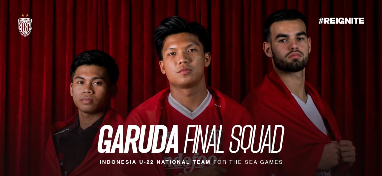 LANGGANAN TIMNAS - Rahmat Arjuna, Kadek Arel, dan Jens Raven.