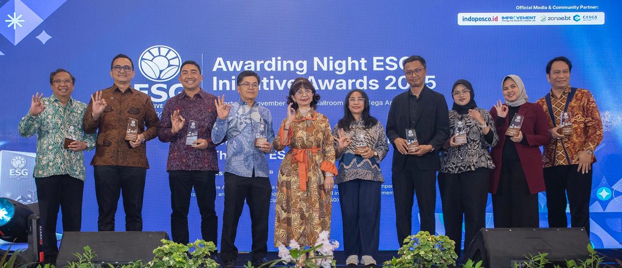 Bank BPD Bali meraih tiga penghargaan dalam ESG Initiative Awards 2025.