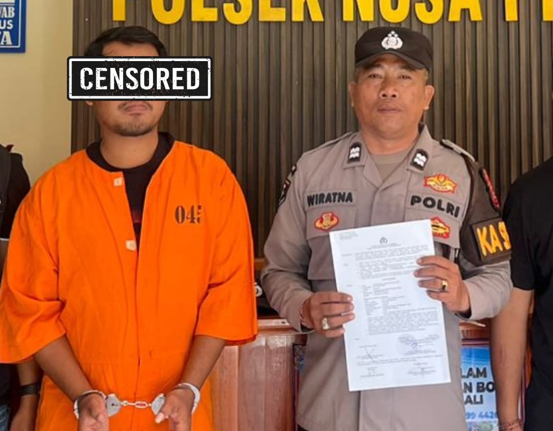 DIRINGKUS POLISI : Pria berinisial IPS ini akhirnya ditangkap. (ist)