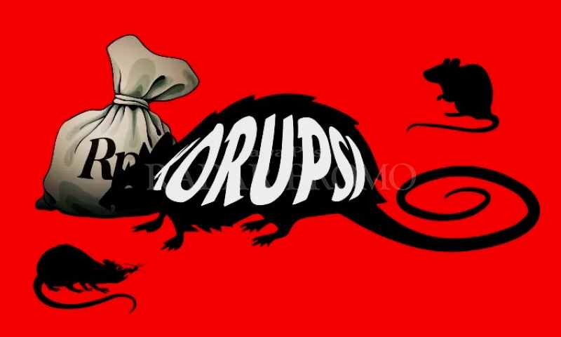 ilustrasi koruptor .(dok. Jawa Pos.com)