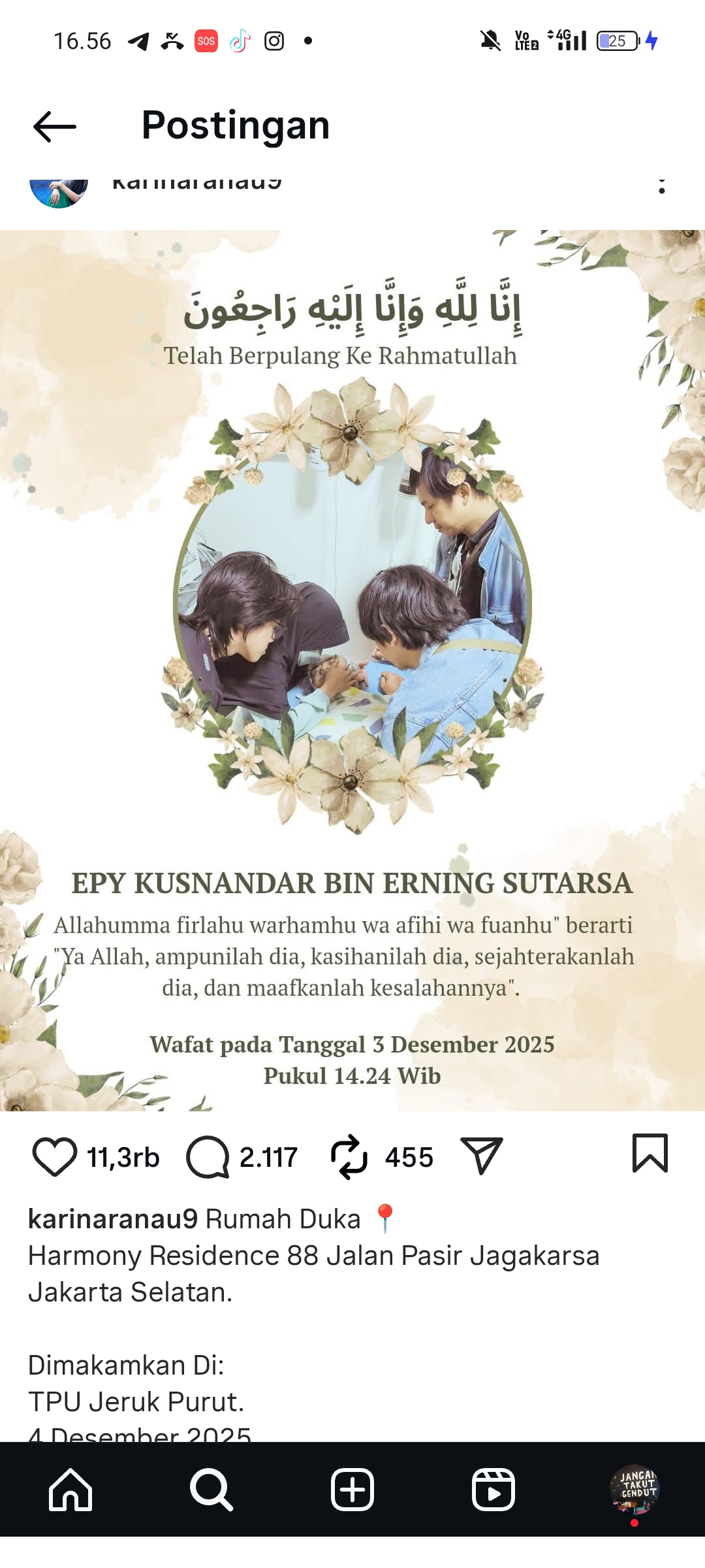 Epy Kusnandar meninggal dunia