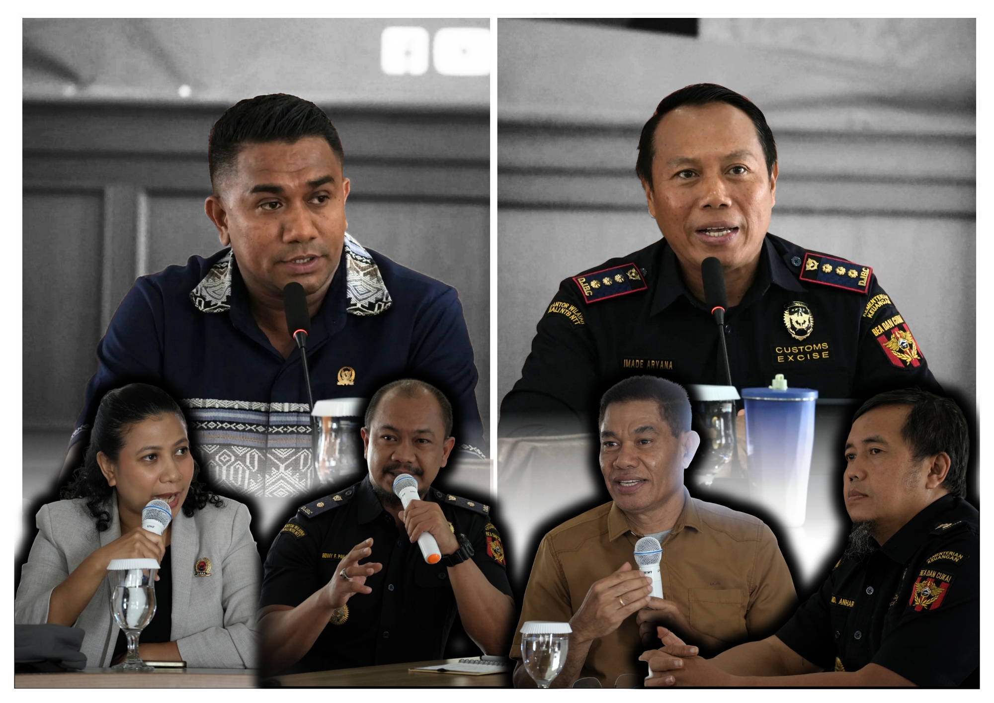 Bea Cukai Denpasar menerima kunjungan kerja Anggota Dewan Perwakilan Rakyat Daerah (DPRD) Kabupaten Timor Tengah Utara - NTT.