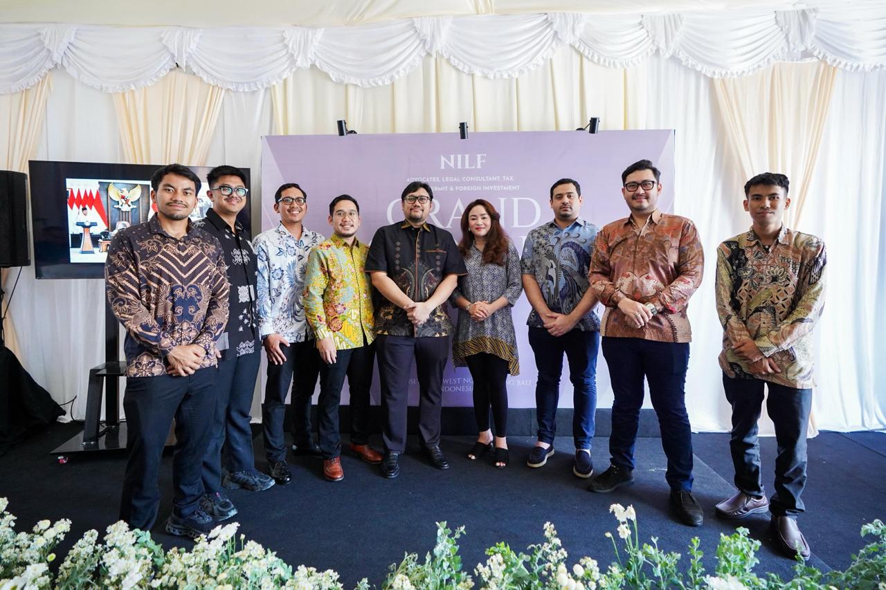 Peresmian NILF Advocates & Legal Consultant di Jalan Sunset Road No.105, Seminyak, Kuta, Badung, Kamis (4/12/2025).