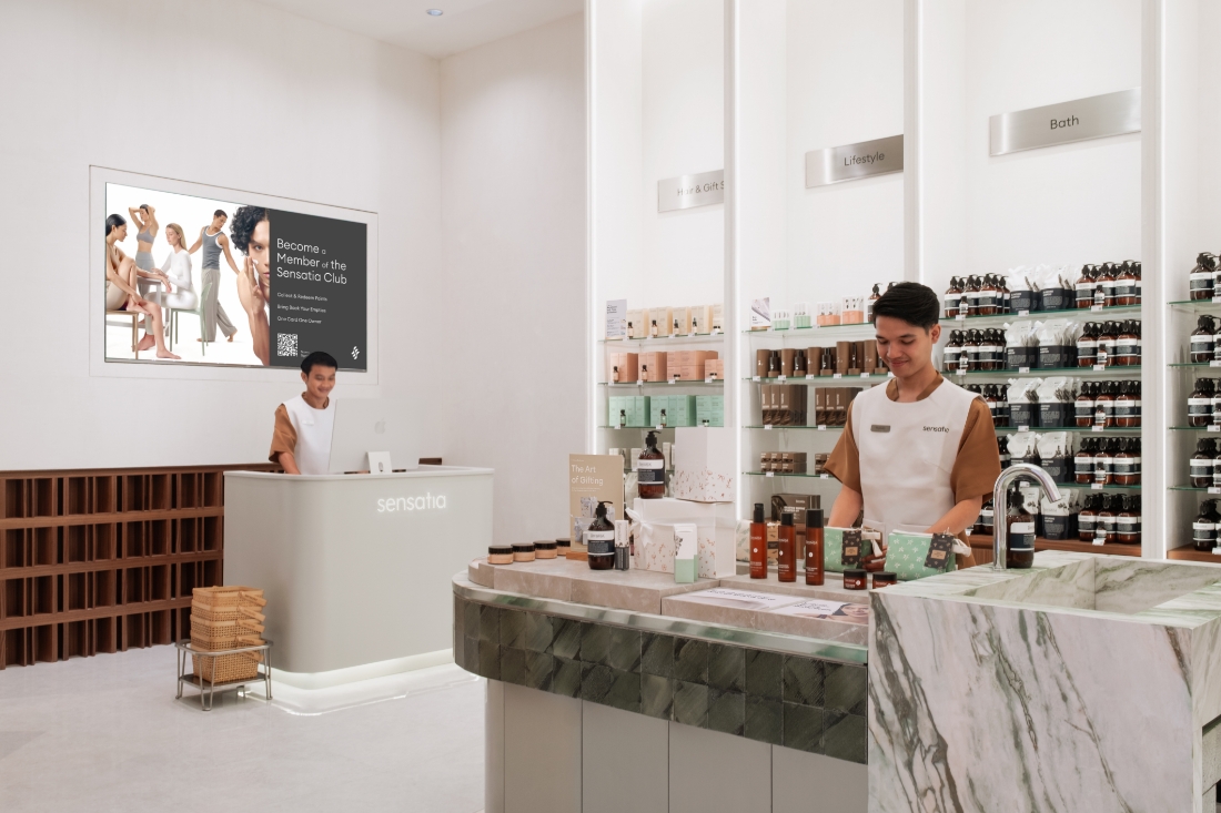 Sensatia Store Interior.