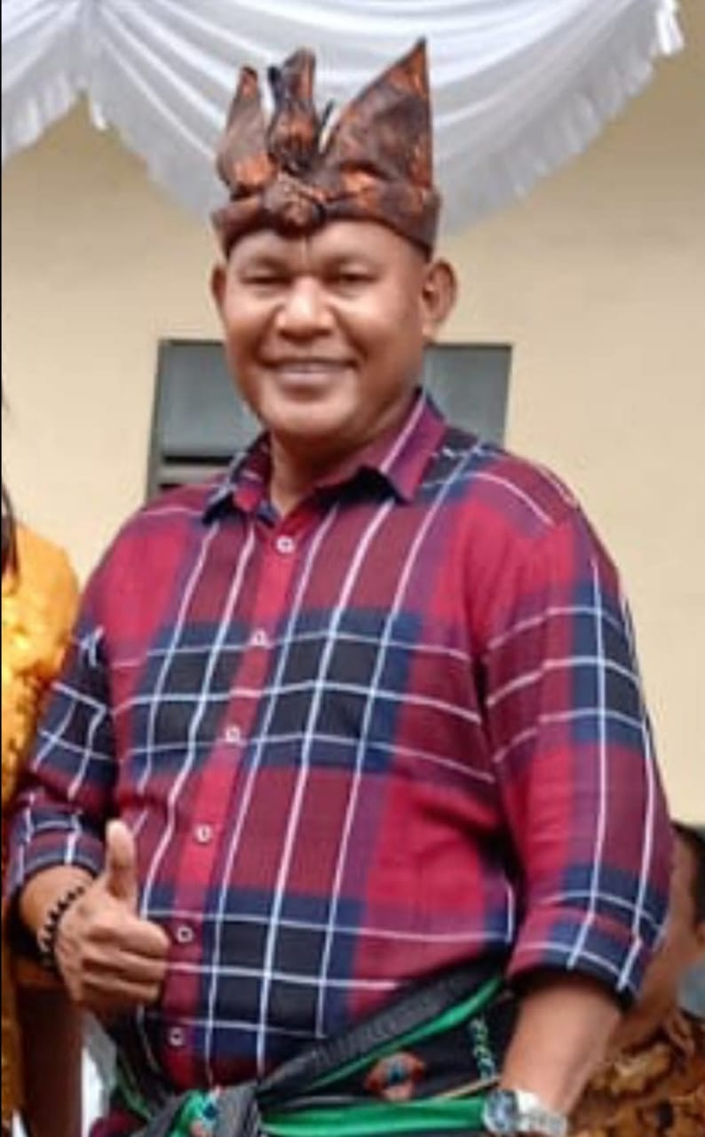 Ketua Paguyuban Belu - NTT di Bali, Hilarius Mali Asa, SH.