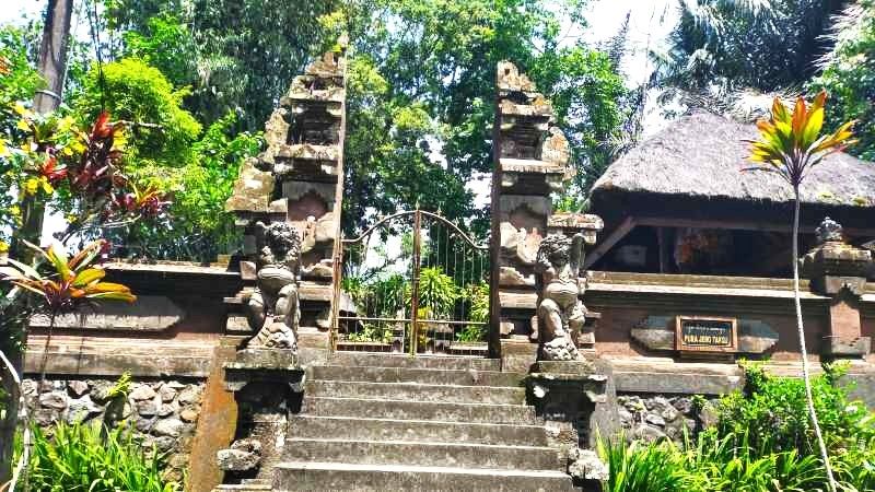 ilustrasi Pura Gede Wangaya, Tabanan. (Juliadi)