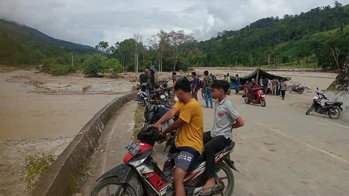MASIH JAUH DARI NORMAL : Kondisi di Gayo Lues,Aceh, pascabencana  masih belum normal. (ist)