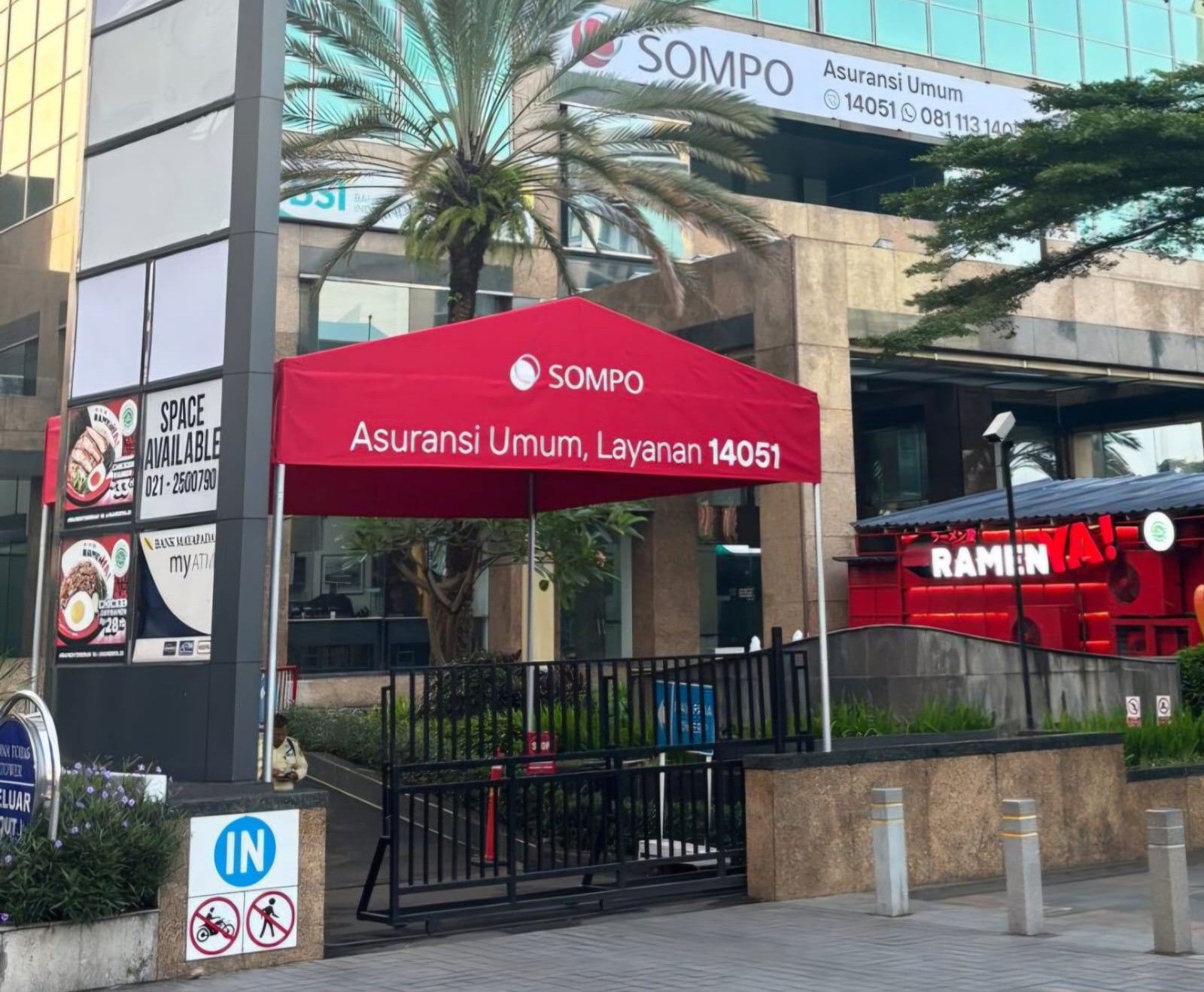 Kantor asuransi Sompo di Jakarta