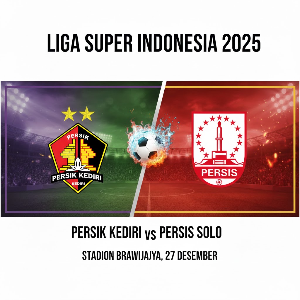 Ilustrasi - Persik Kediri vs Persis Solo