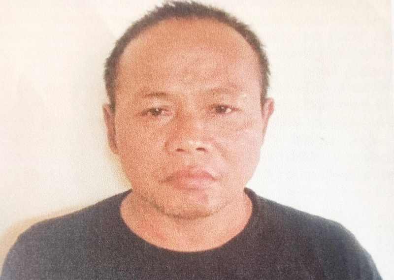 KENA DUA TAHUN DUA BULAN: Ketut Sumadia alias Ateng, pencuri barang dalam rombong martabak.( Foto: Polres Buleleng untuk Radar Bali)